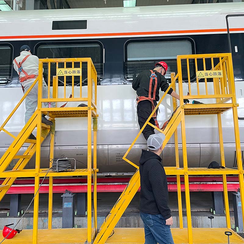 TPU Paint Protection Film CASE--High-speed rail window film & Boby Paint Protection Film